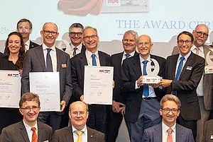 Mikron Machining won first prize in the machine tool category with the MultiX at EMO 2019
