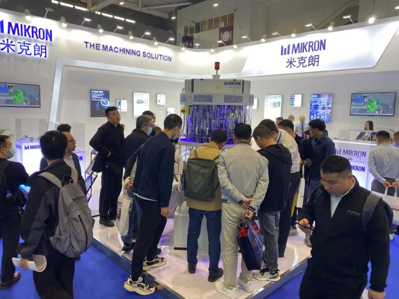 Mikron Machining showcases the Mikron LX-24 at the trade fairs SIMM / ITES 2023 and CIMT 2023 in China